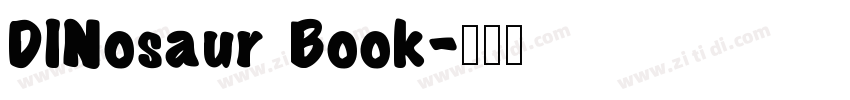 DINosaur Book字体转换